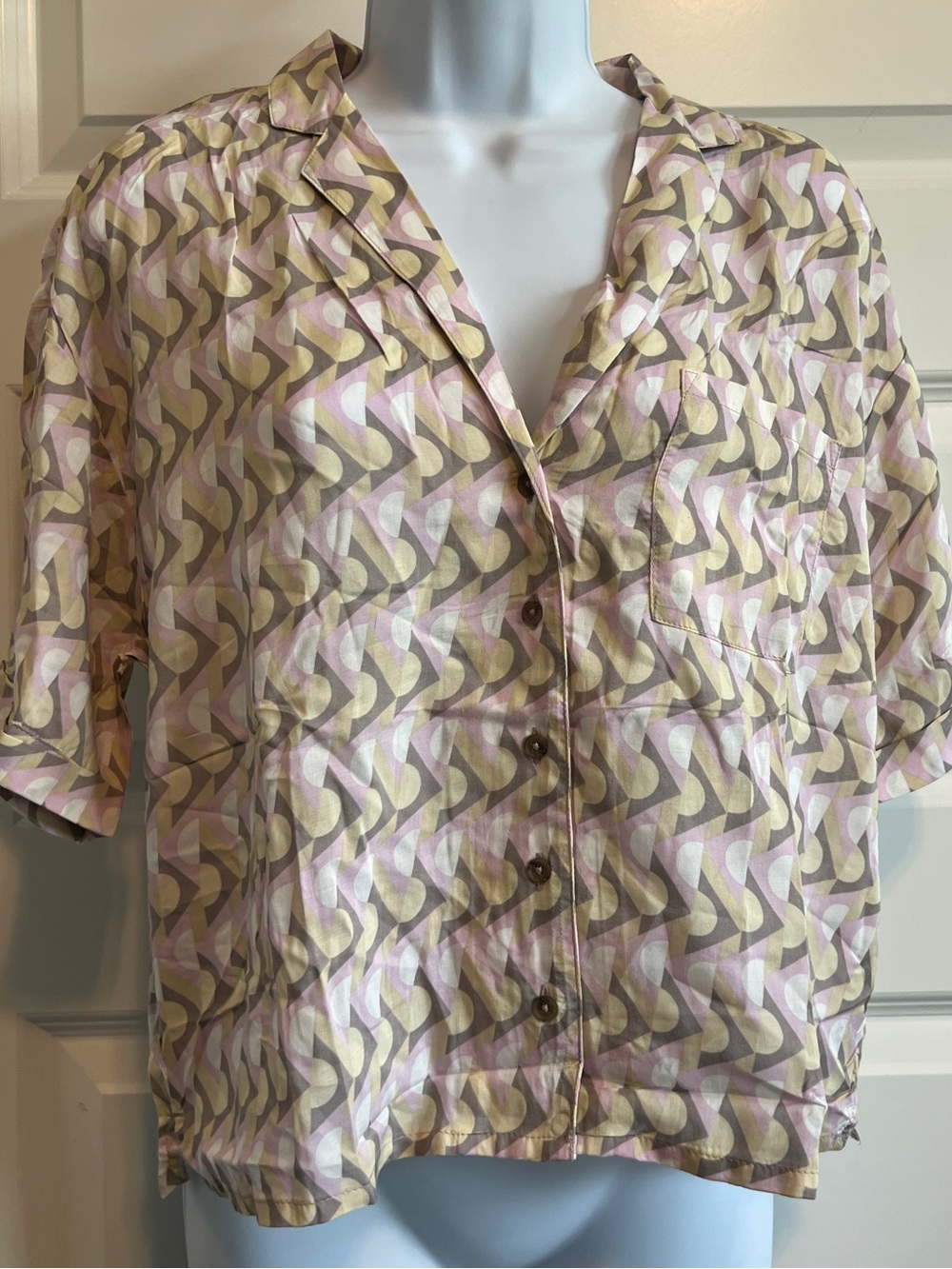 PRANA Iguala Popover Willow Retro Gio Small Medium and Large